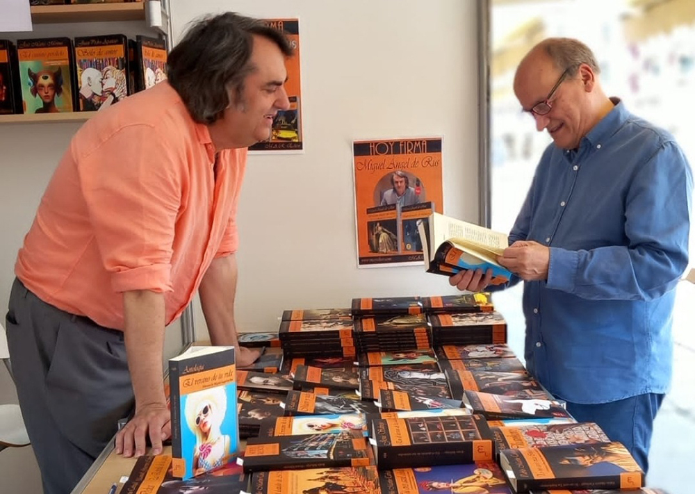 MAR EDITOR con Martín Garzo en la Semana Negra de valladolid